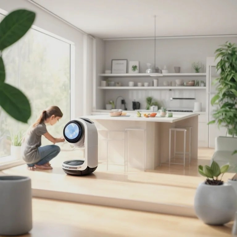 部屋の環境データを表示するモニターデバイス